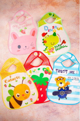 Слинявчик клейончатий на липучці